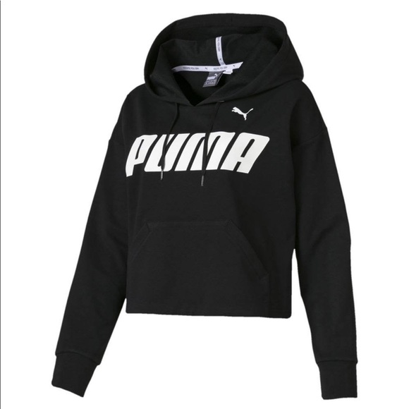 Puma Tops - Puma cropped hoodie